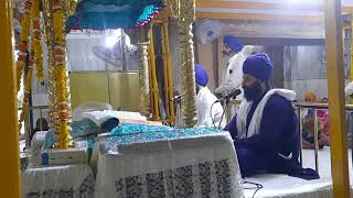 Live gurbani katha vichar Gurdwara BabaBakala Sahib shri gurutegh bhadur sahib ji Bhai manjeet singh