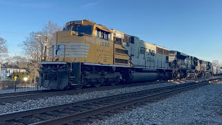 Good Friends, Nice Weather and NS 1800! Railfanning Glendale, Ohio