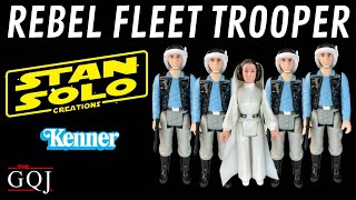 Stan Solo Rebel Fleet Trooper! Star Wars 3 3/4" Kenner Style Figure