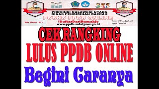 Lulus PPDB Online Atau Tidak? Yuk Simak Cara Cek Rangkingnya