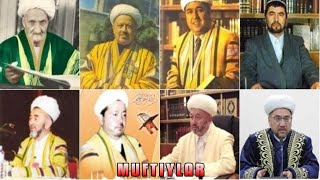 O‘zbekiston musulmonlari idorasi raisligida 1856 - 2022 yillarda muftiylar #islomiy #ummat