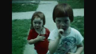 1975 Big Brother Cuts Little Sisters Hair 16mm 8mm