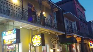 Early evening stroll down Bourbon Street 8-20-19