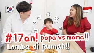 Lomba 17an Pertama Keluarga Tarawoni !! Ternyata Hwani Lebih Sayang Appa atau Mama ?!! 🇮🇩