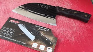 KingGary kitchen knife - cleaver knife m10-L592C обзор