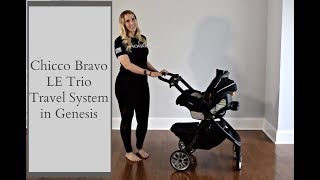 My 5 Favorite Things about the Chicco Bravo LE Trio Travel System in Genesis // Melissa Marie