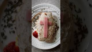 easy halloween sandwich for lazy people and kids #food #halloween #sandwich #recipe