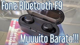 Fone Bluetooth F9!Muuito Barato!!vale a pena?Melhor que o Airdots?