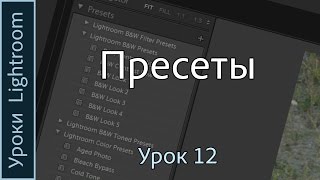 Уроки Lightroom. Урок 12. ПРЕСЕТЫ. Установка пресетов в программе Adobe LIGHTROOM.