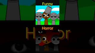 Snrunki Funny or Horror Phase 1 or Phase 10 #sprunki #horror