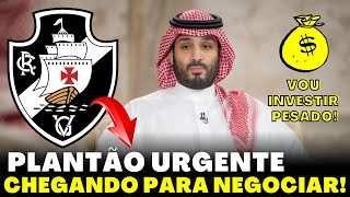 GRANDE INVESTIMENTO! ELES VIRÃO PARA LEVAR A QUALQUER CUSTO | NOTÍCIAS DO VASCO HOJE