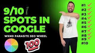 ✅9/10 Spots(20-60 mins). WKND Parasite SEO Wheel. Case Study