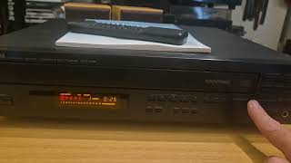 Yamaha CDC-645 Five Disc Compact Disc Player HiFi Seperate (No Sound Video Only)