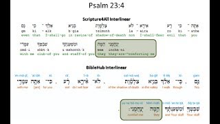 Lecture #33: Understanding Hebrew Prefixes and Suffixes in Interlinear Bibles