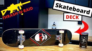 How to build a Skateboard Deck from Thrash-N-Raid