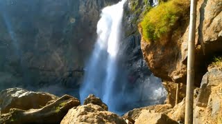 Piano Melodies: The Soothing Sounds of a Waterfall