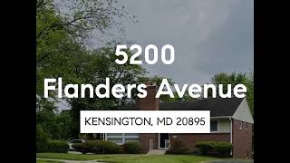 Coming Soon! 5200 Flanders Avenue, Kensington MD 20895