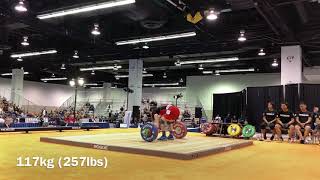 Juliana Riotto (-75kg) Garage Strength | American Open 2017