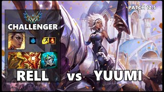 SEASON 12 CHALLENGER Support Gameplay - RELL vs YUUMI Patch 12.5