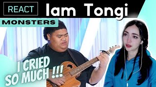 REACTING to Iam Tongi - Monsters American Idol 2023 | IT MADE ME CRY SO MUCH !!!