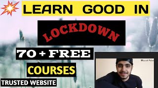 70+ Free Courses In Lockdown In Hindi | C++ ,Java , Transformation & More | bhavuk Pahwa