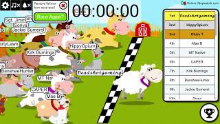 Live, Farmyard Animal Endurance Race Of 2024.  #D9Beats #ASMR