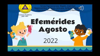 Efemérides mes Agosto 2022