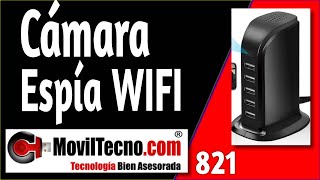 👮🏽 Camara Wifi Espía USB 【 📷 MovilTecno 821 】