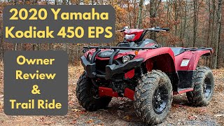 Yamaha Kodiak 450 EPS | Owner Review & Trail Ride | Worth Saving $$ over the 700?