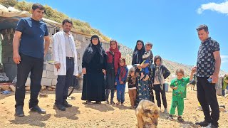 The hard life of the dar family in the neighboring mountains of Zelfa