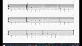 Escala Maior Crescente - Exercício de Violão