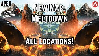 ALL LOCATIONS! New Season 3 Map Gameplay Tour with Secret Dev Location! Apex Legends World's Edge