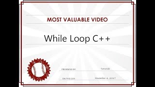 C++ While Loop