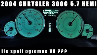 2004 Chrysler 300C  5.7 HEMI 340 KM Spalanie / Fuel Consumption