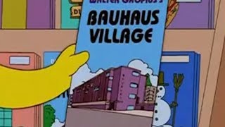 Bauhaus Village Simpsons