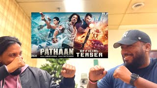 PATHAN Teaser REACTION!! | Shah Rukh Khan | Deepika Padukone | John Abraham | Siddharth Anand | SRK