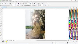 Cara Cepat Edit Foto Transparan CorelDRAW X7