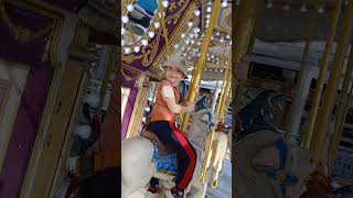 Lucas on the Carousel