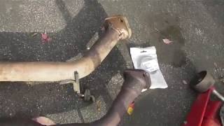 T2EP3 Part 22 : Racing CAT and M2 Toda Exhaust Fitting Removing Exhaust Manifold