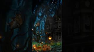 Spooky House #shorts   1 min of cozy asmr ambience