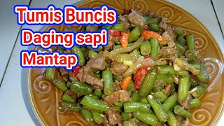 Resep Tumis Buncis Daging Sapi