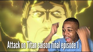 Attack on Titan S04 EP01 réaction!!! (Sa annonce du lourd)