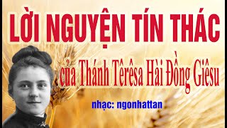 Lời nguyện tín thác của Thánh Têrêsa Hài Đồng Giêsu