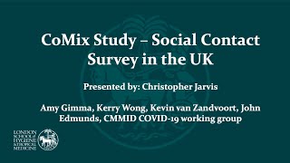 Session 1 | CoMix Study: Social Contact Survey in the UK