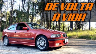 BMW 323 CAPOTADA DA AUTO SUPER VOLTOU À VIDA !! E FICOU BOA🤔???