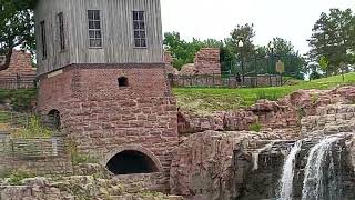 Falls park in Sioux Falls,SD