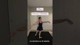 Explicação FALADA das direções do corpo no ballet!