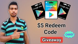 Google Play Redeem Code Giveaway #youtube_shorts