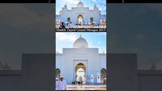 Sheikh Zayed Grand Mosque 2015 #shorts