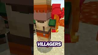 Villagers challenge #minecraftshorts  #shorts